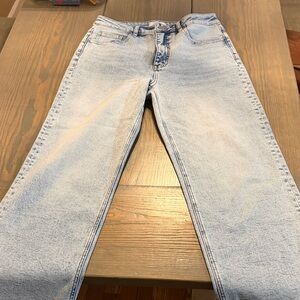 Light Blue Denim Jeans Moco Boutique jeans